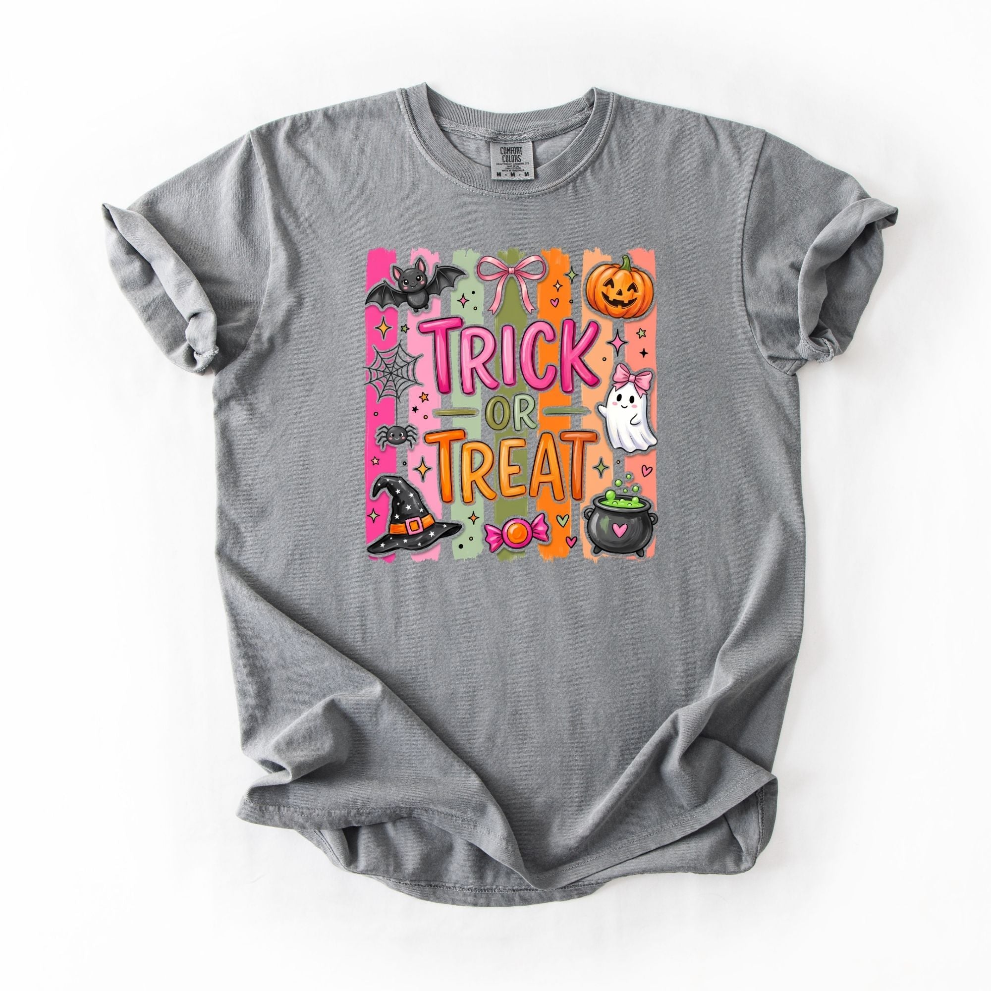 Kiddie Trick Or Treat Stripes