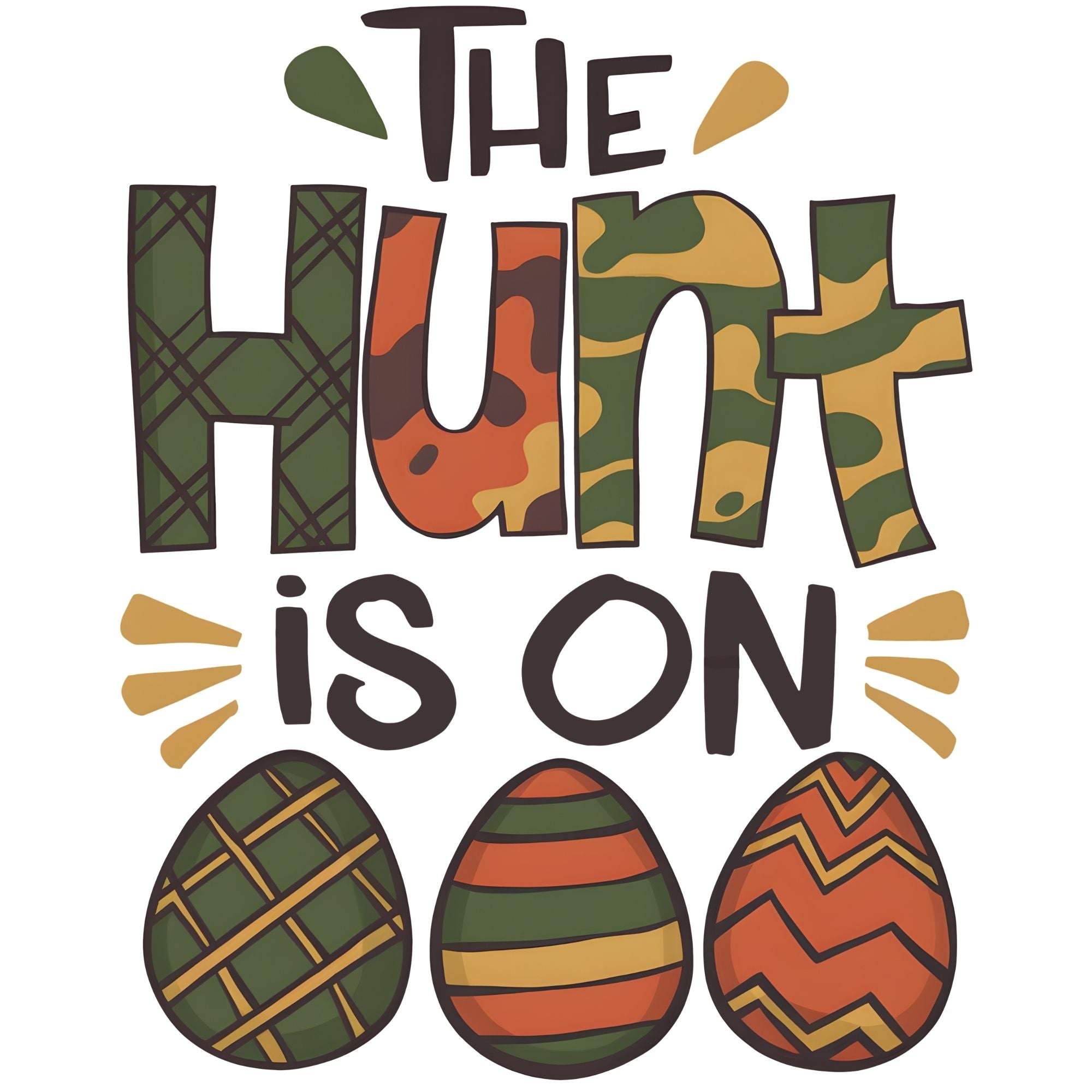The Hunt Is On Camo Eggs