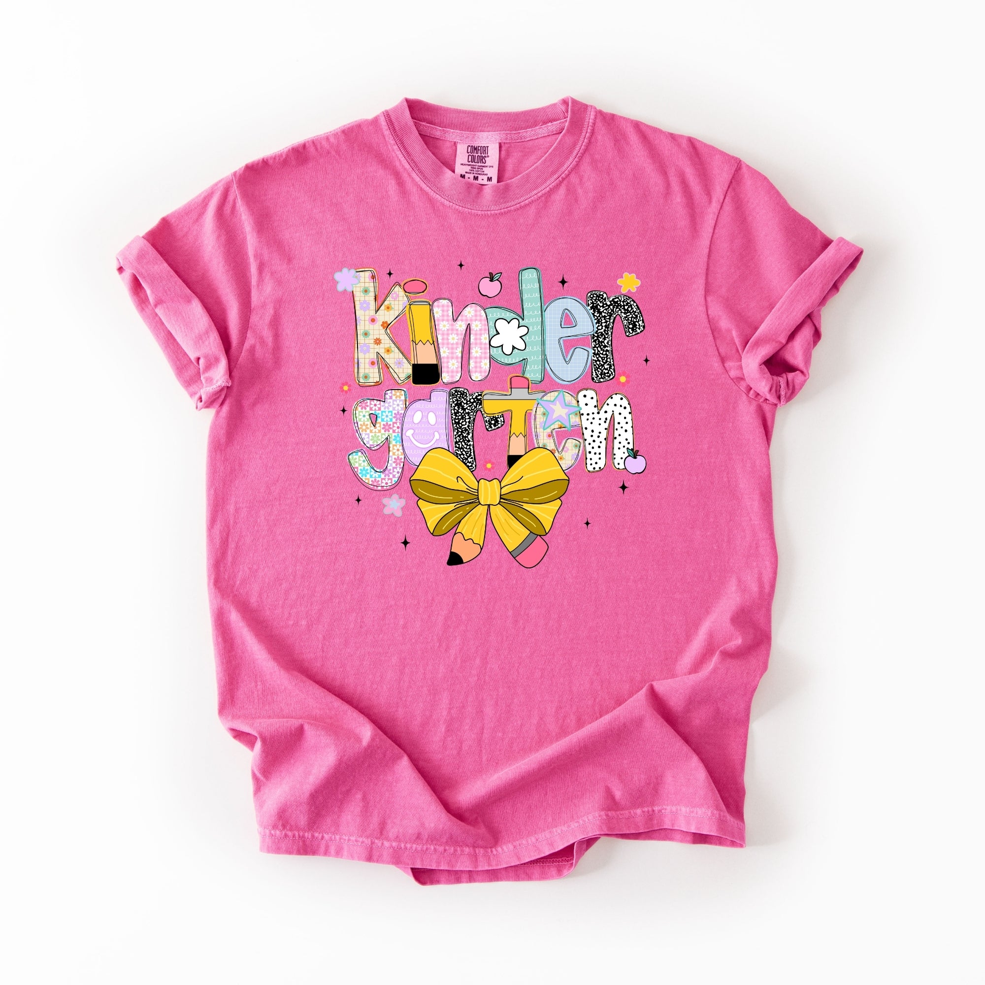 Kindergarten Doodle Pencil Bow