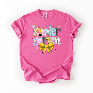 Kindergarten Doodle Pencil Bow