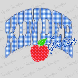 Kindergarten Plaid Blue