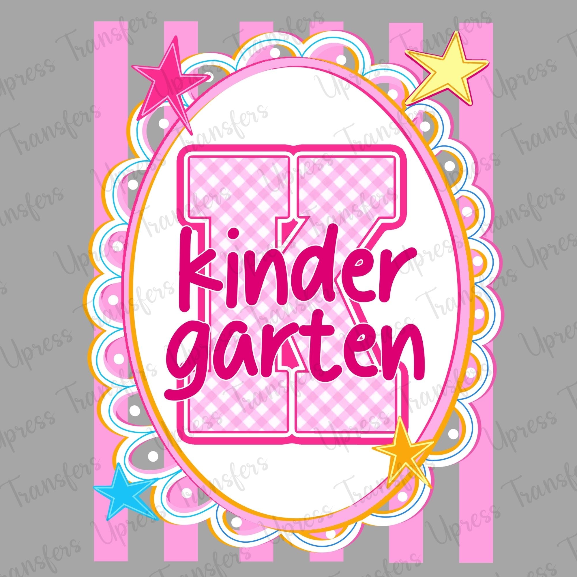 Kindergarten Scalloped
