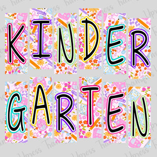 Kindergarten School Print