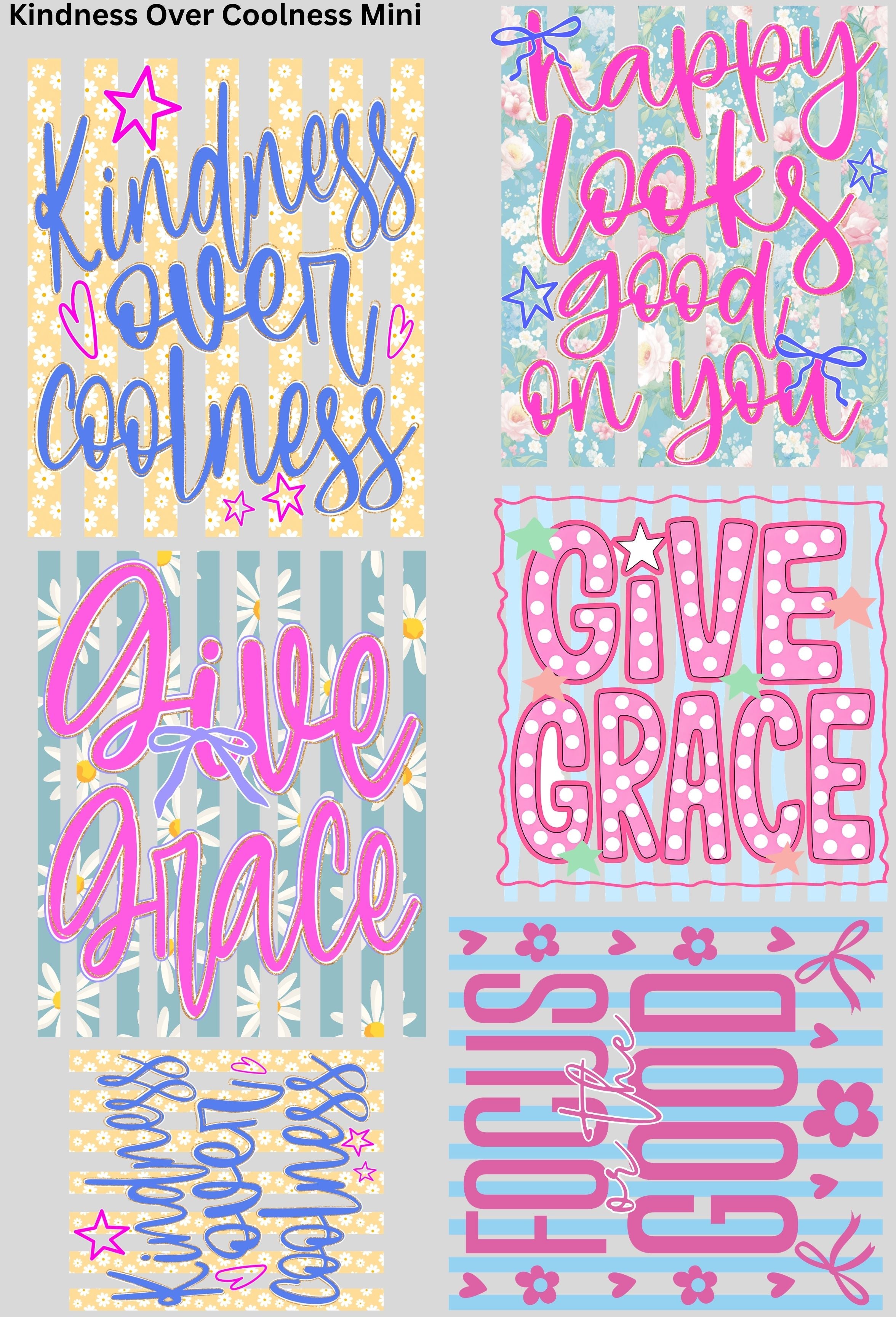 Kindness Over Coolness Mini