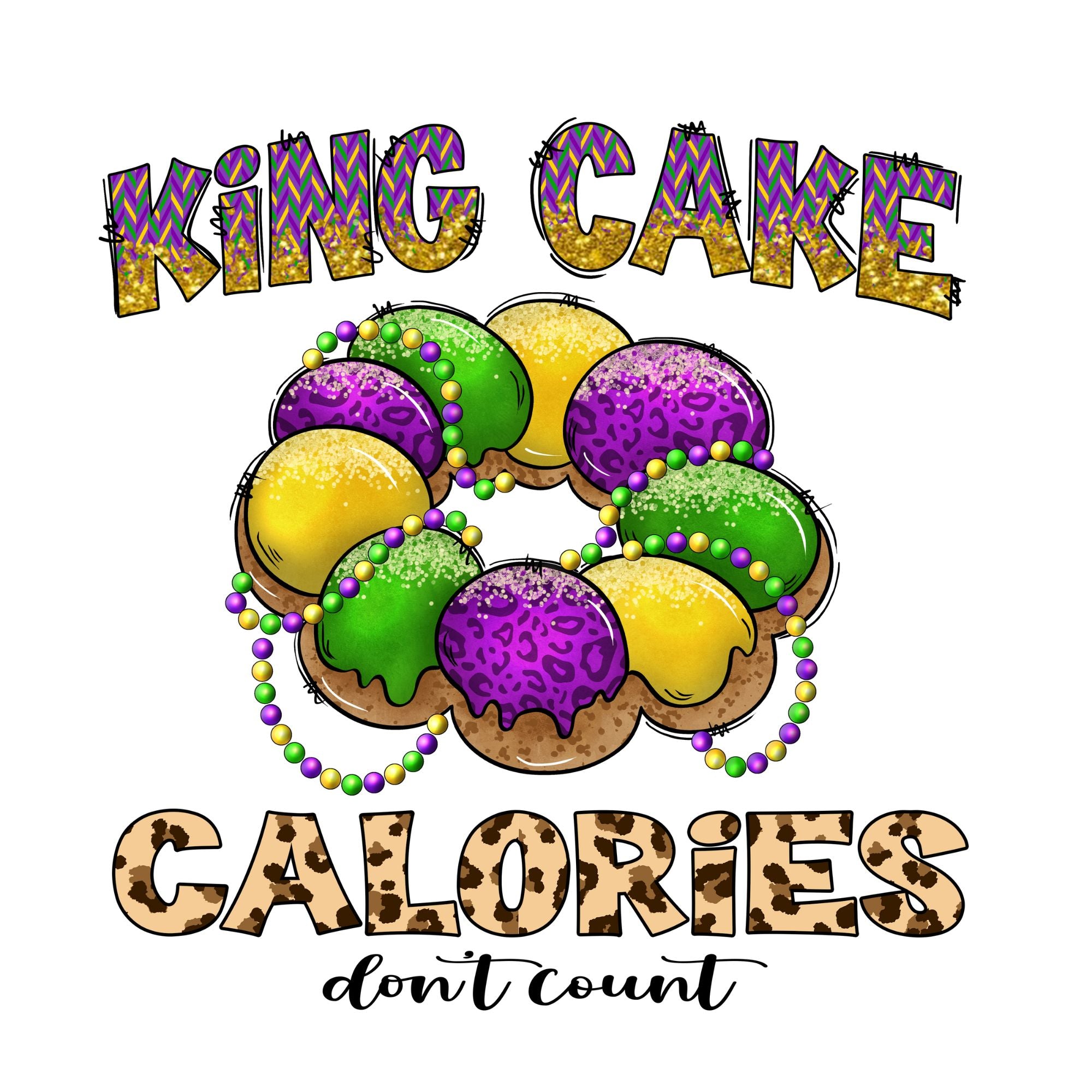 King Cake Calories