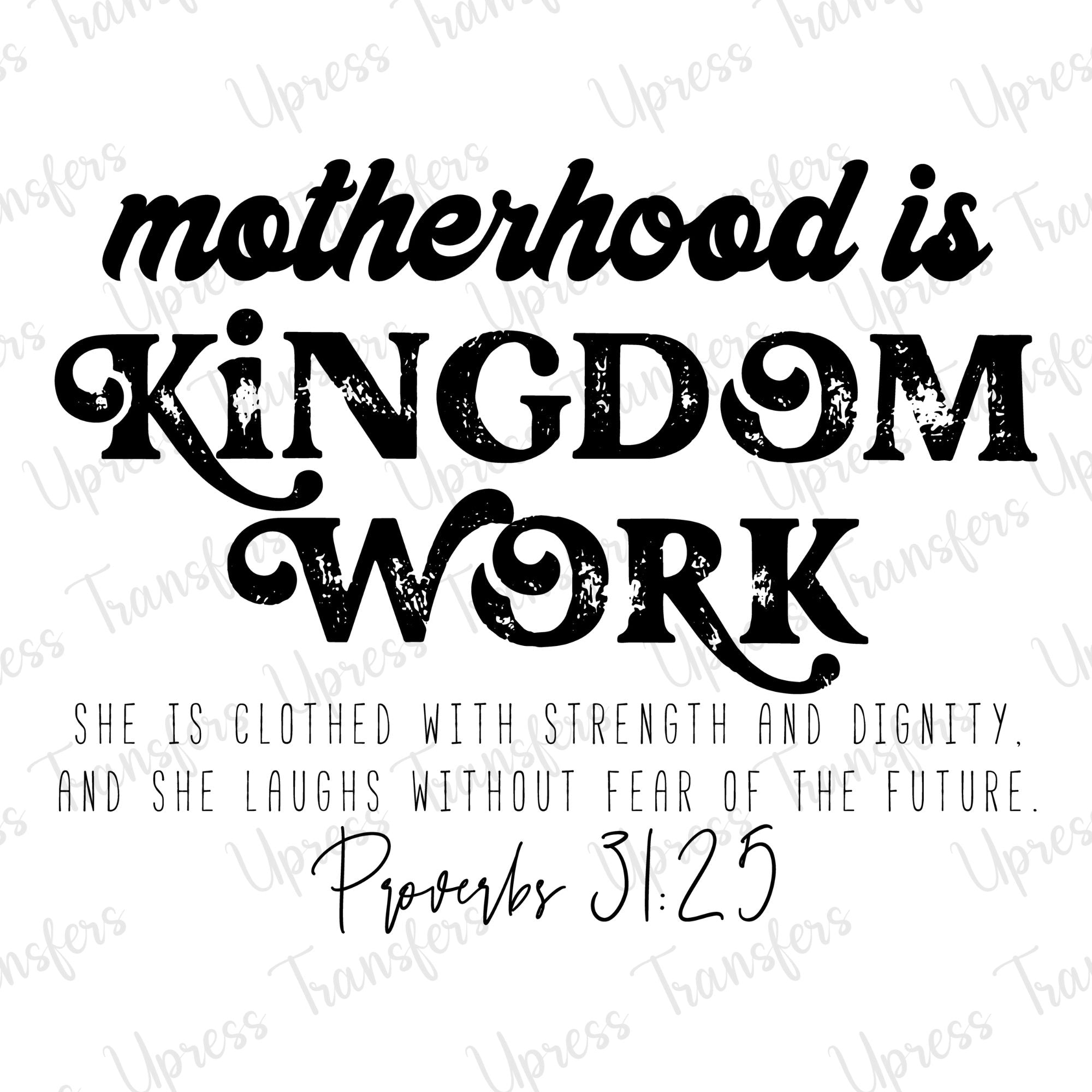 Kingdom Work Black