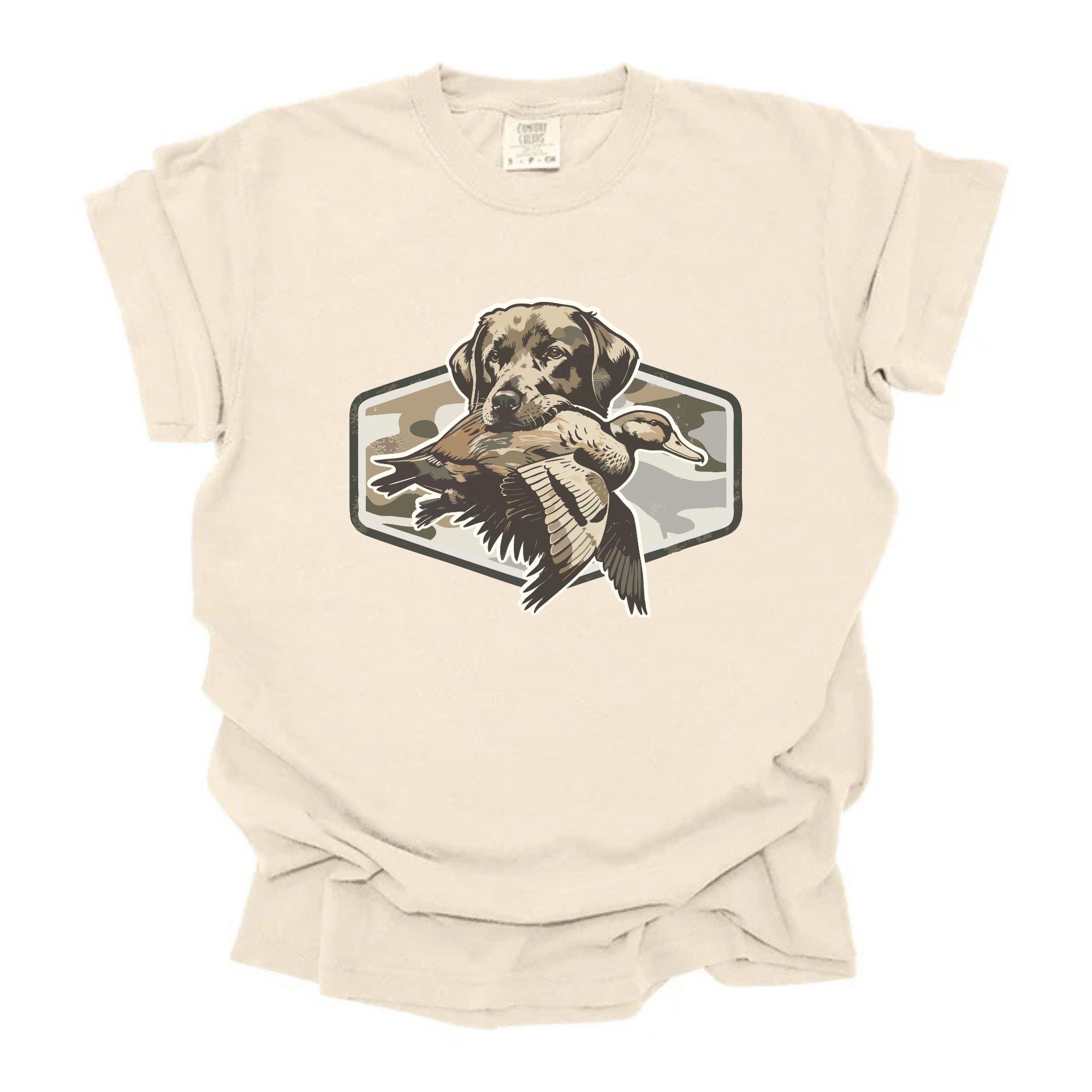 Lab and Mallard Camo