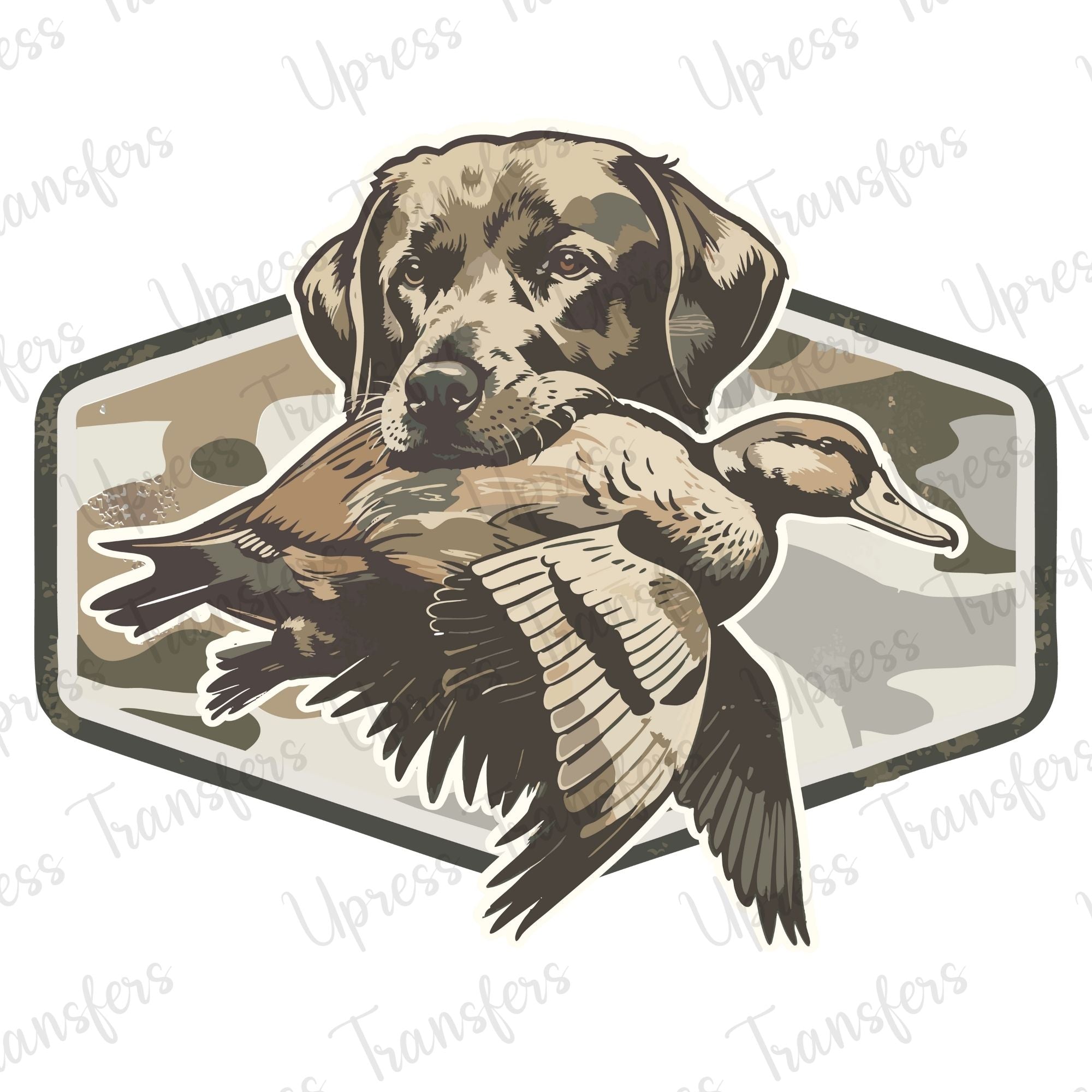 Lab and Mallard Camo