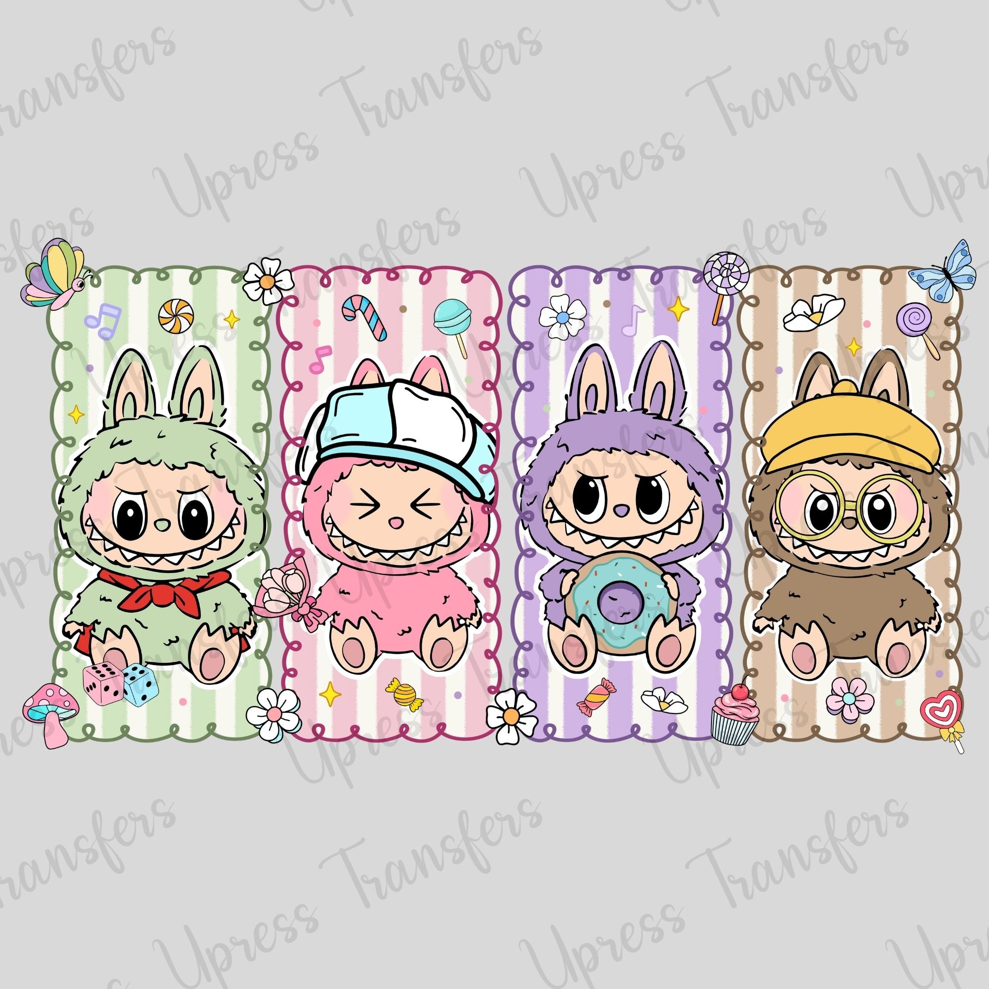 Labubu x4