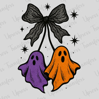 Lace Bow Ghosts Cherries