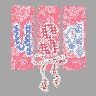 Lacey Floral USA Coquette
