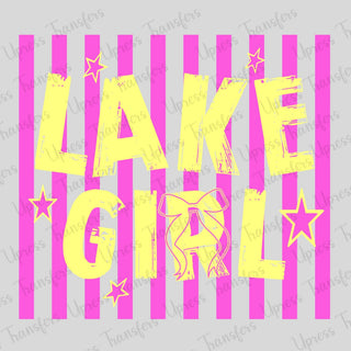 Lake Girls Pink Stripes