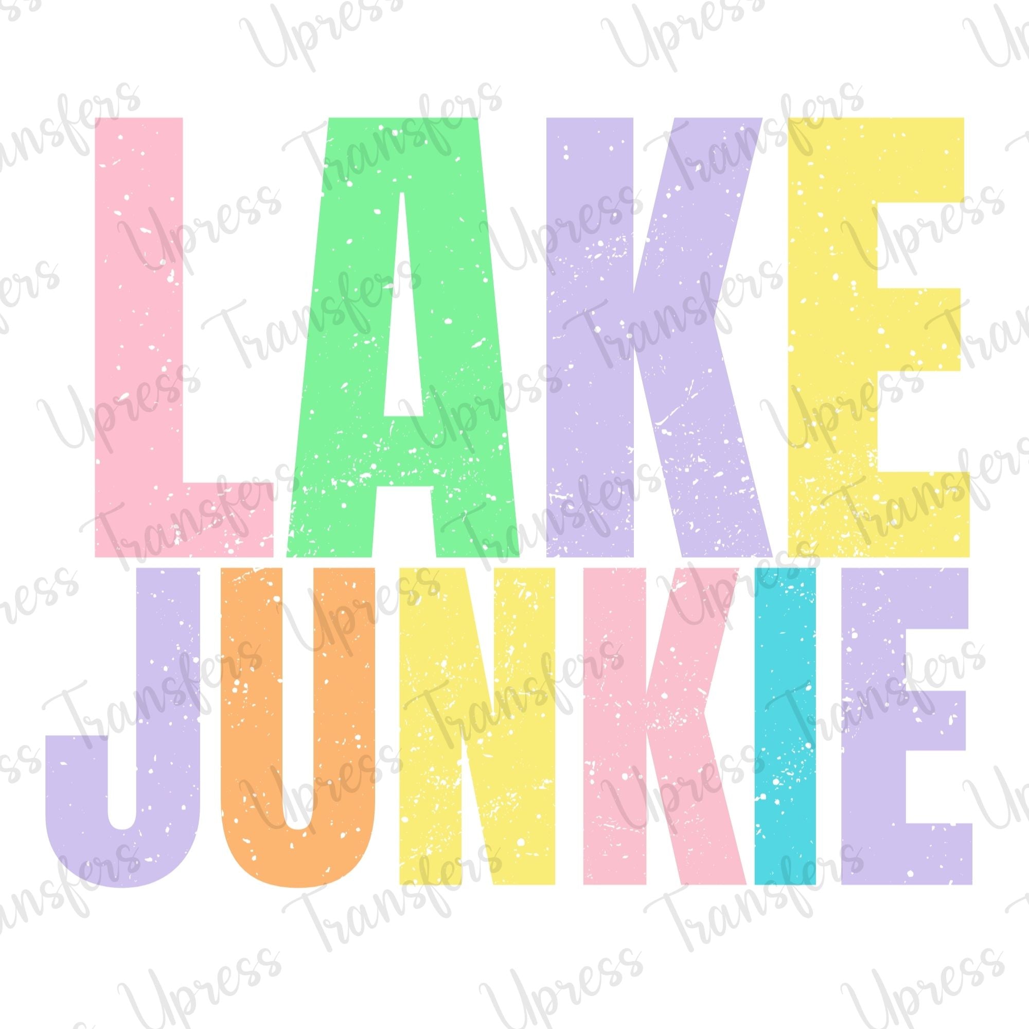 Lake Junkie Stacked and Distressed