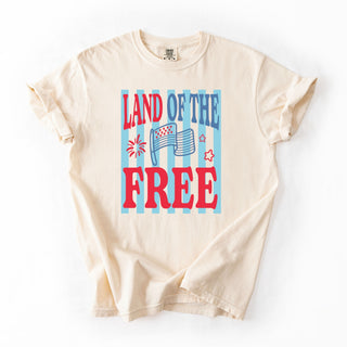 Land Of The Free Blue Stripes