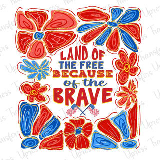 Land Of The Free Boho Floral