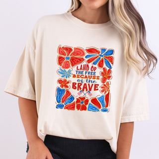Land Of The Free Boho Floral