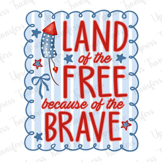 Land Of The Free Striped