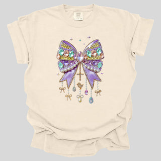 Lavender Jewel Bow