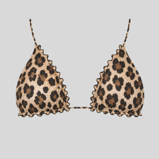 Leopard Bikini Top
