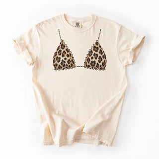 Leopard Bikini Top