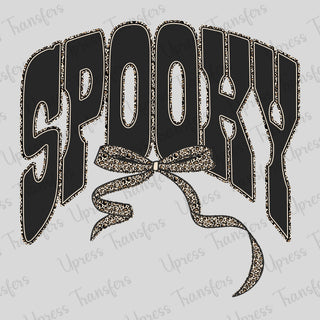 Leopard Black Spooky Coquette