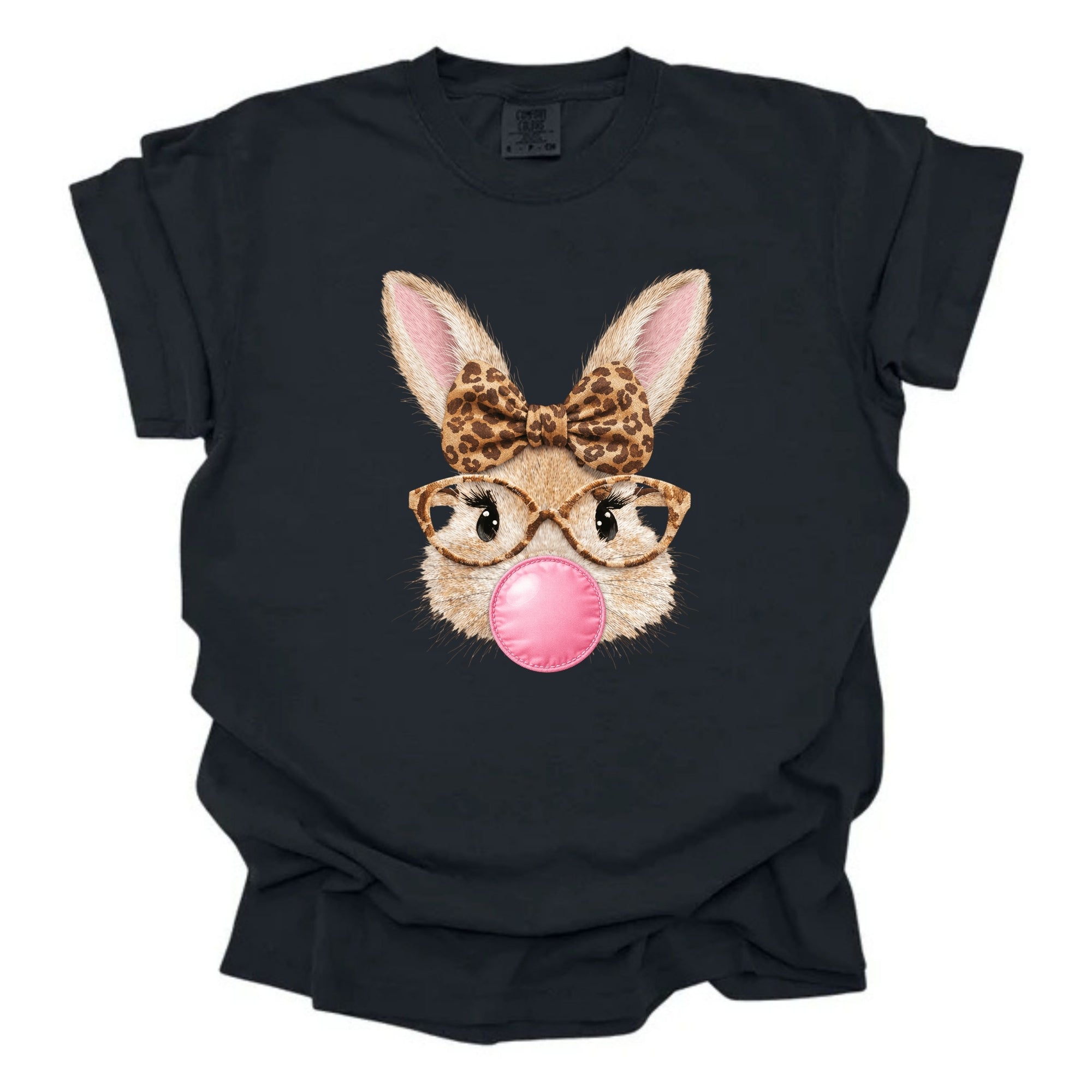 Leopard Bow Bunny