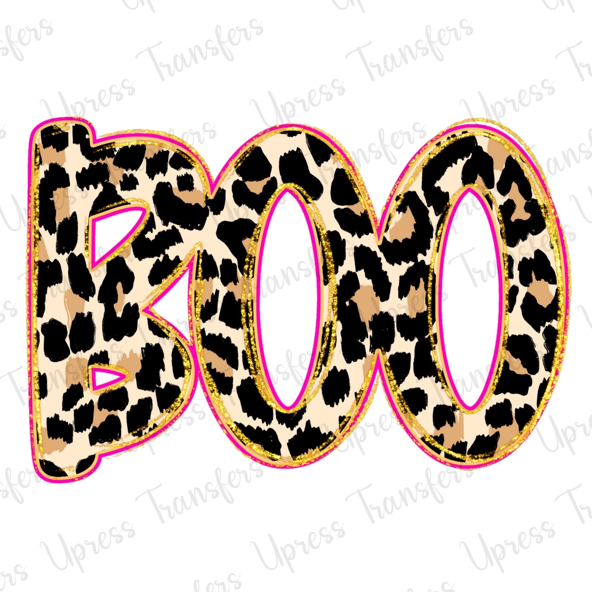 Leopard Brushstrokes Boo