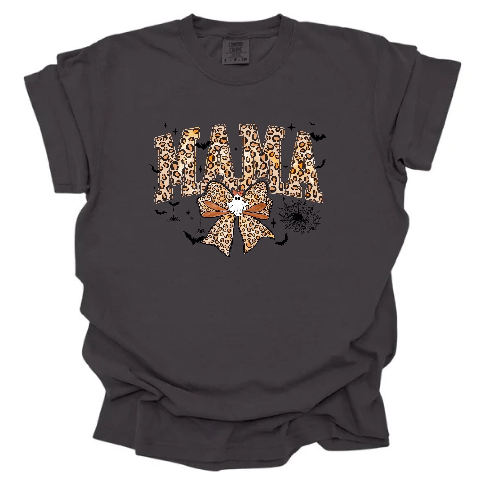 Leopard Cream Halloween Mama