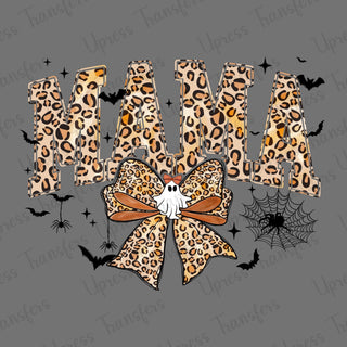 Leopard Cream Halloween Mama