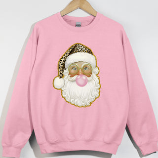 Leopard Hat Santa Glasses