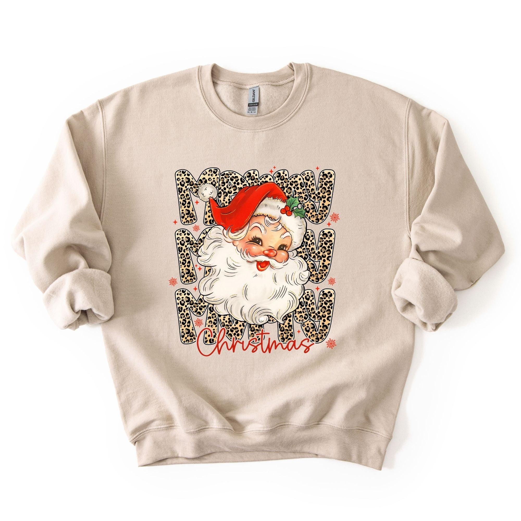 Leopard Merry x3 Santa