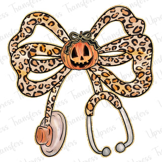 Leopard Pumpkin Stethoscope