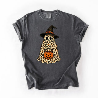 Leopard Trick Or Treating Ghost