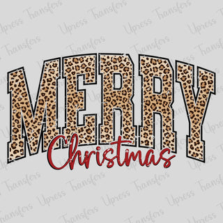 Leopard Varsity Merry Christmas