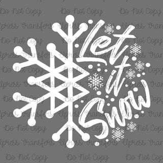 Let It Snow Flake