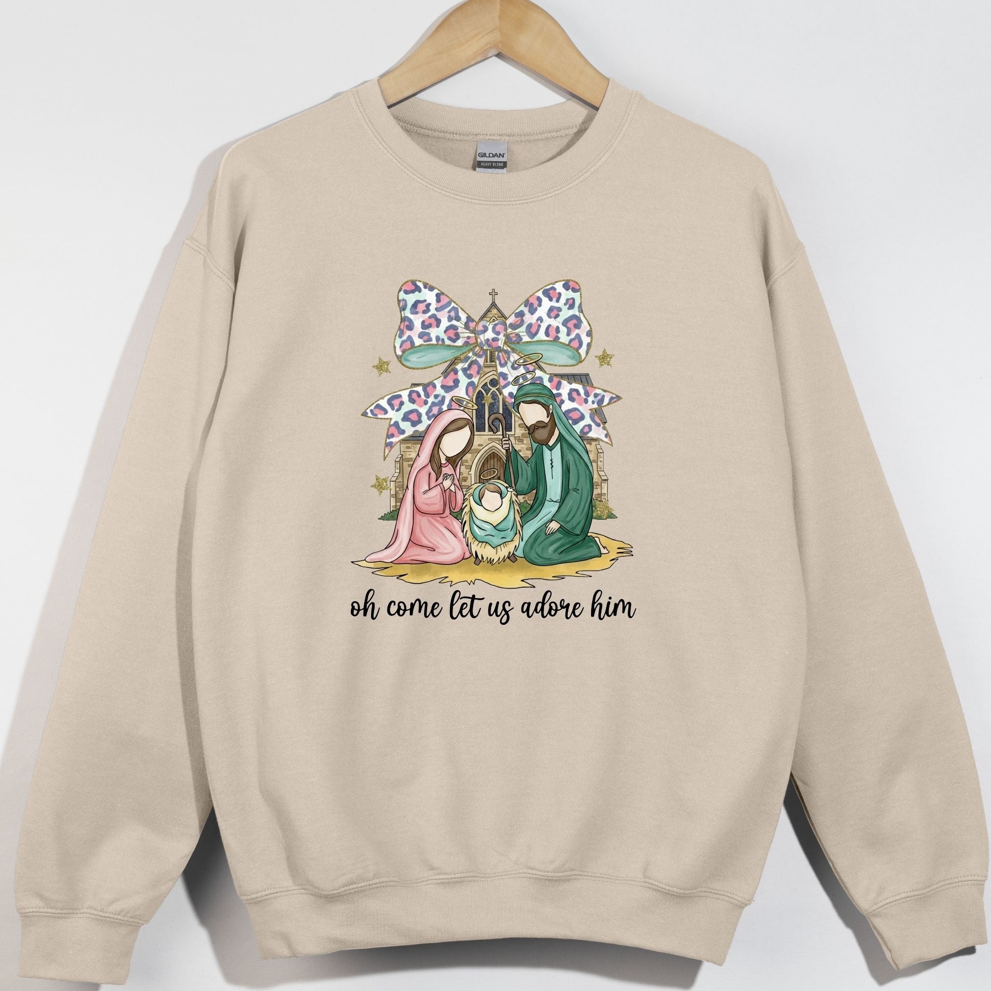 Let Us Adore Him Soft Trendy