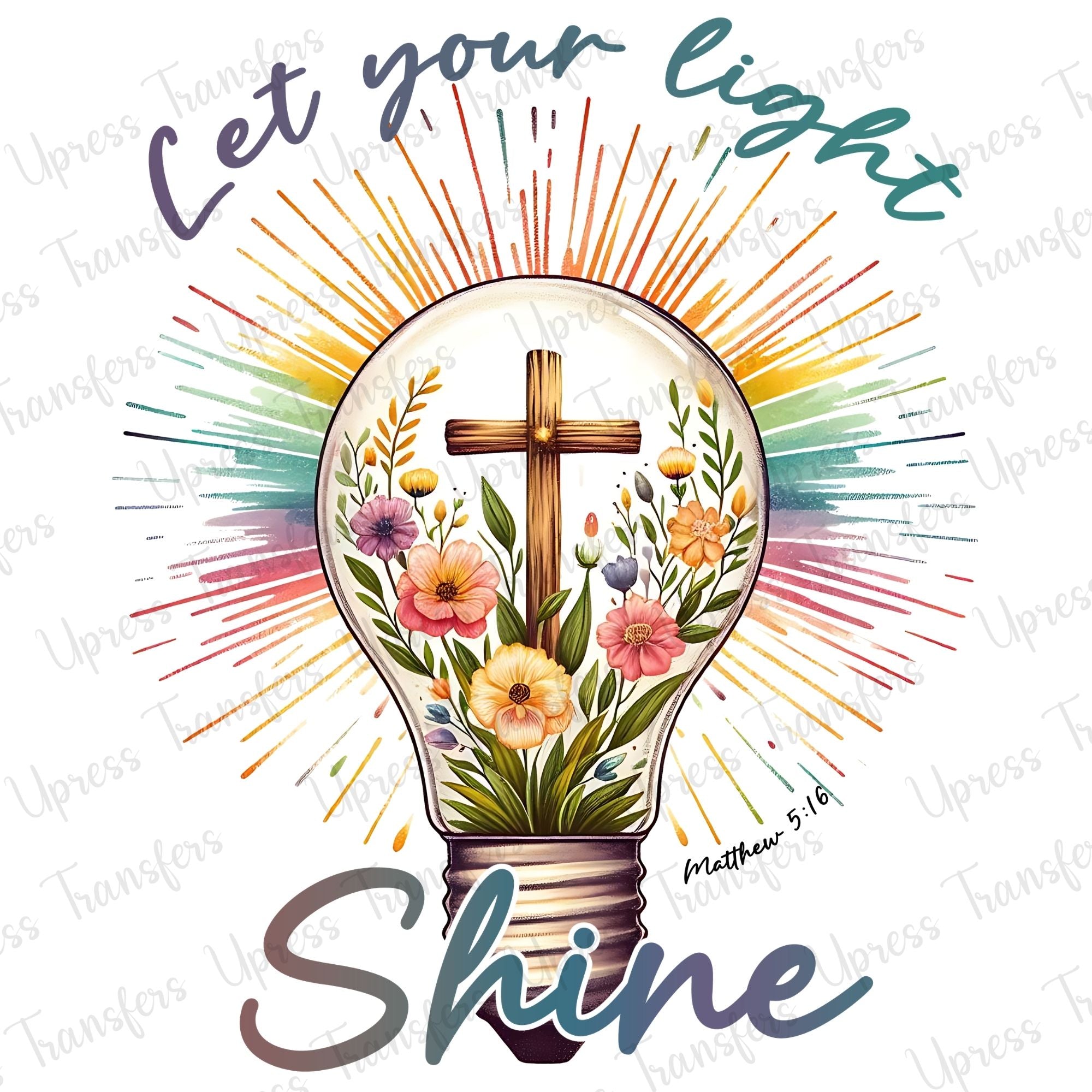 Let Your Light Shine Colorful