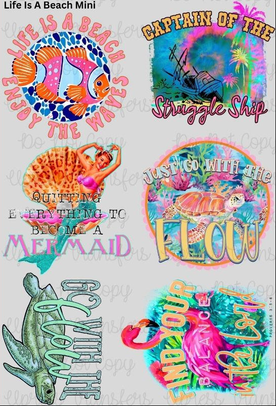 Life Is A Beach Mini