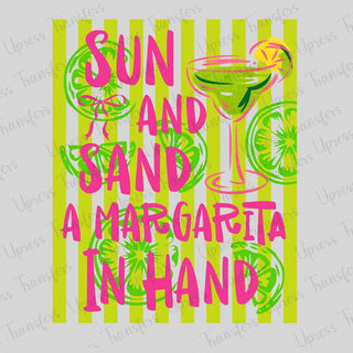 Lime Stripped Sun And Sand