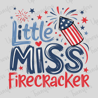 Little Miss Firecracker Doodle