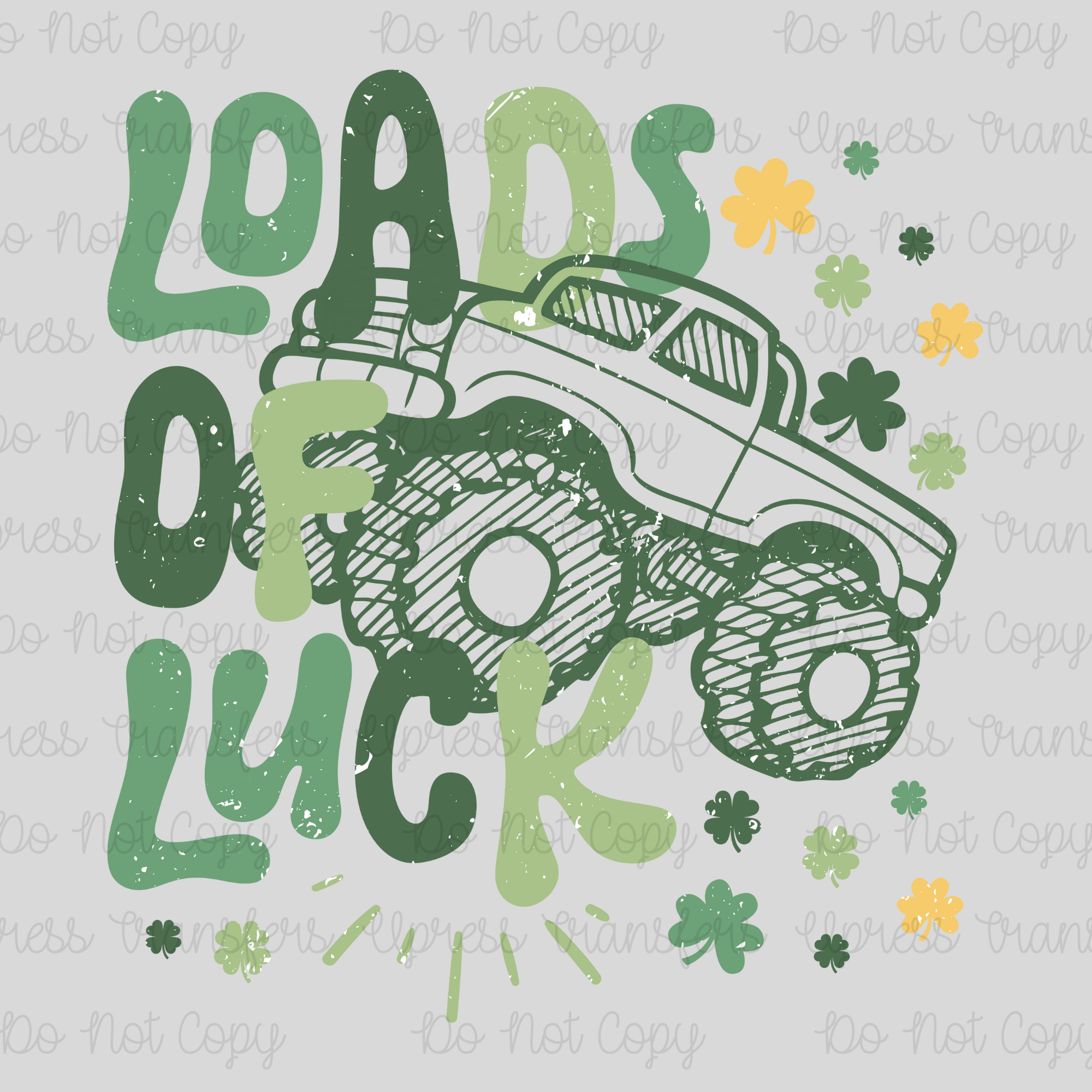 Loads Of Luck Truck Green