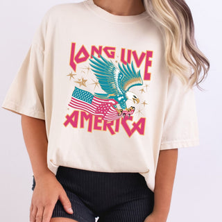 Long Live America Eagle Flag