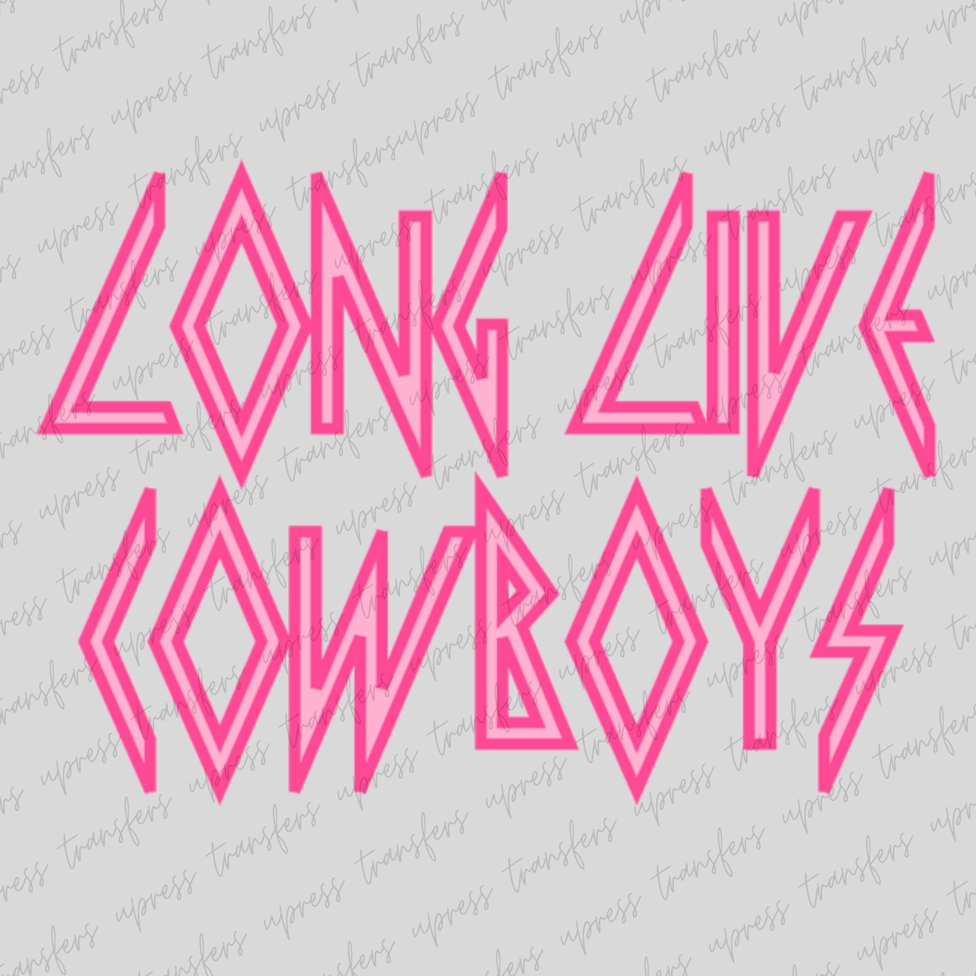 Long Live Cowboys Pink