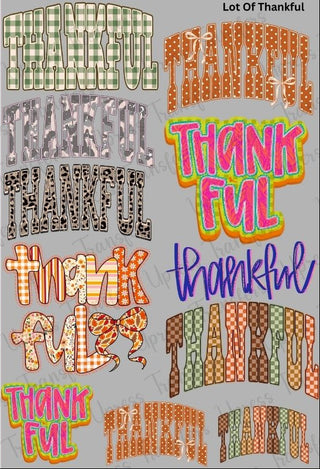 Lot Of Thankful