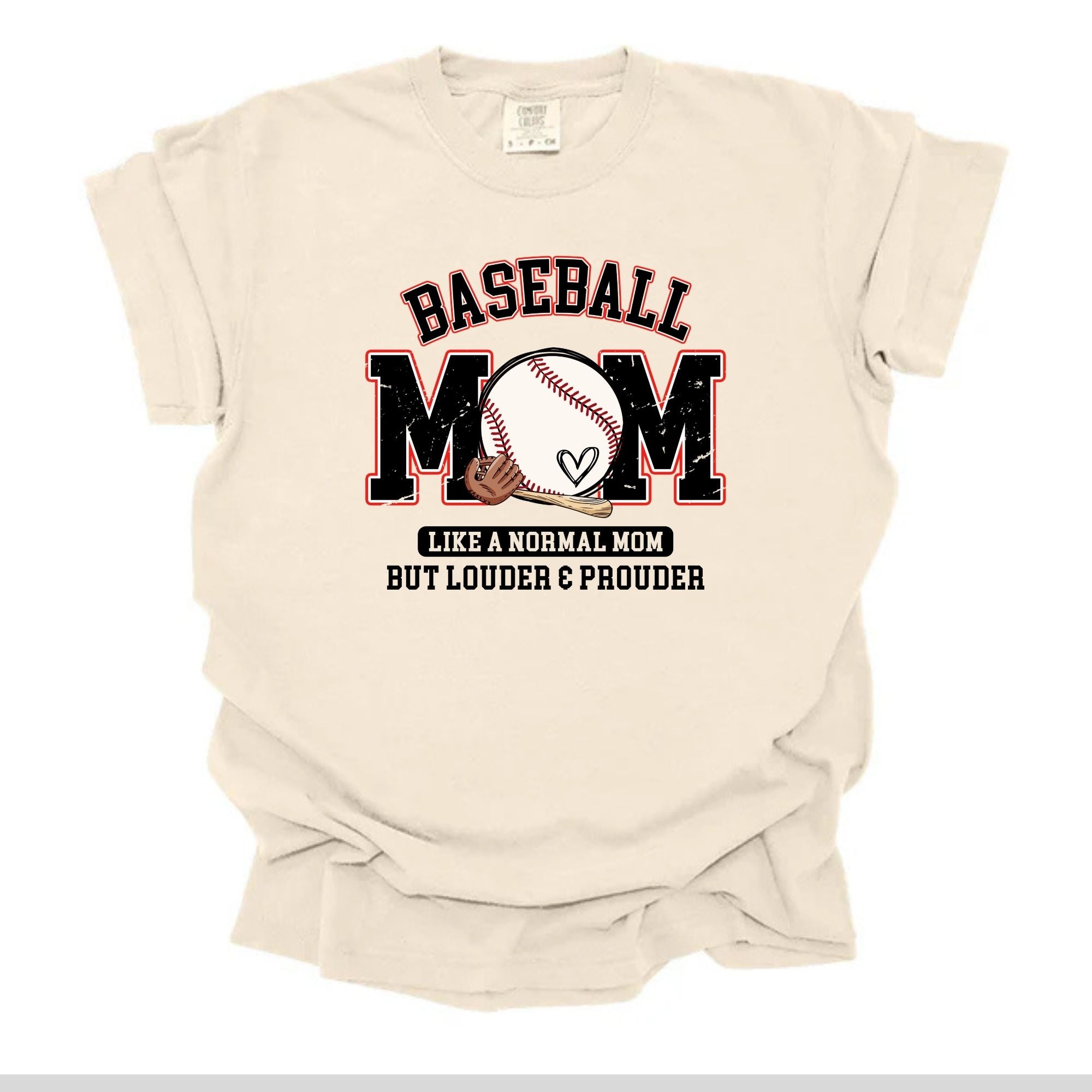 Louder and Prouder Baseball Mom