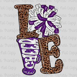 Love Leopard Cheer