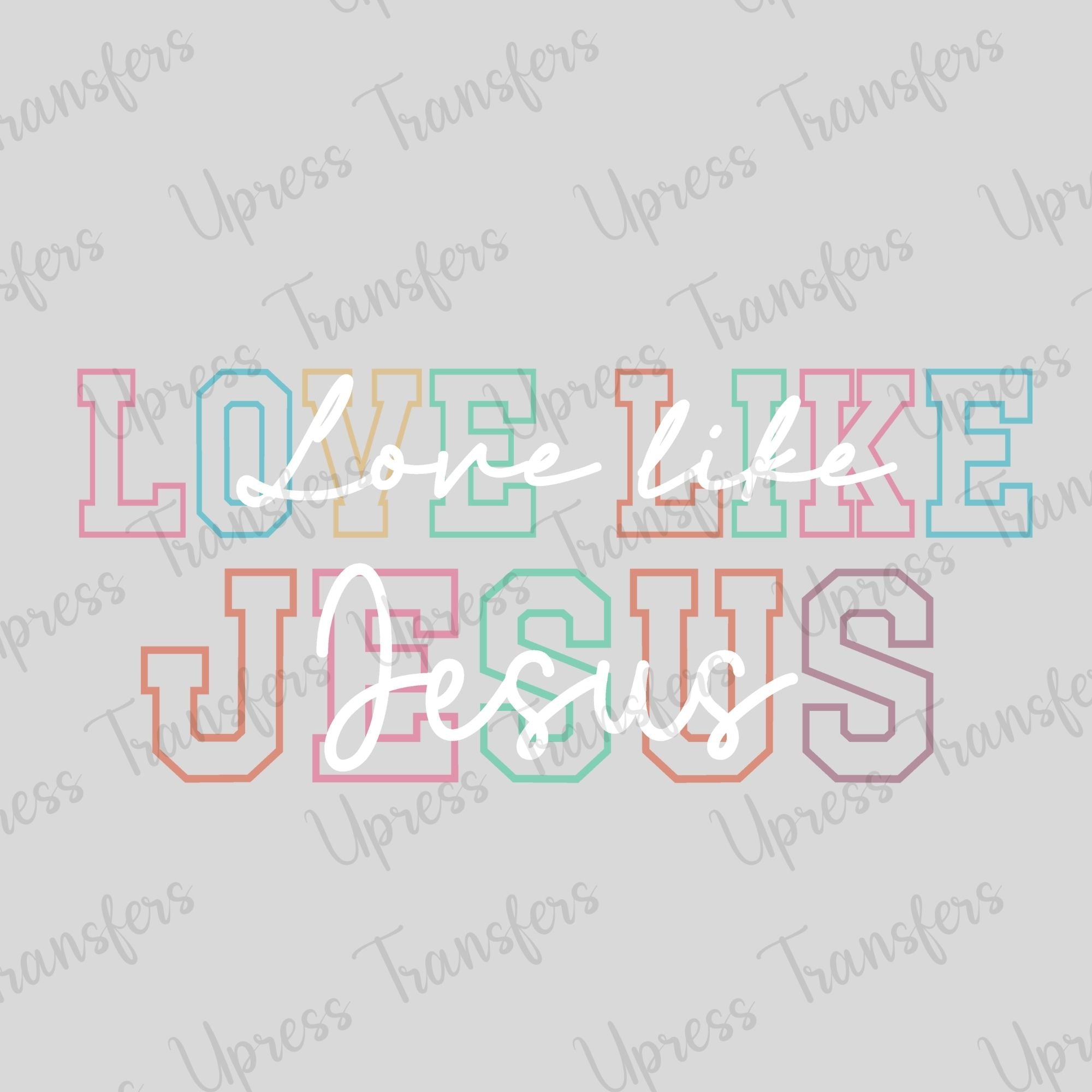 Love Like Jesus Script and Varsity