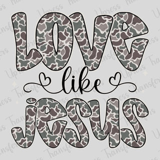 Love Like Jesus Soft Camo