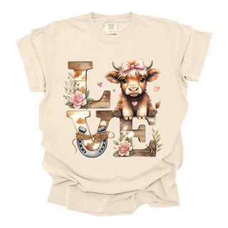 Love Stacked Highland Cow