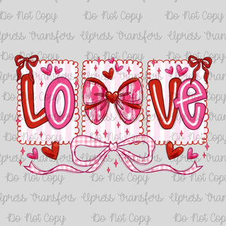 Love Trio Frames Bow